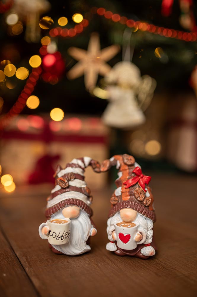 Figurki Gnom z Kawą
