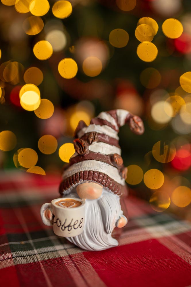 Figurki Gnom z Kawą