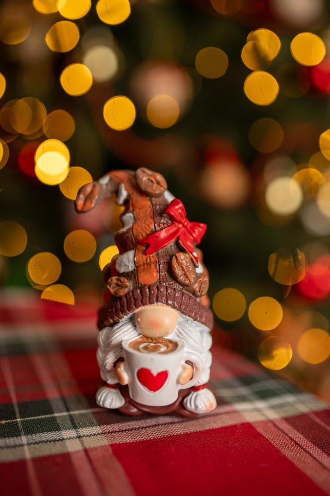 Figurki Gnom z Kawą