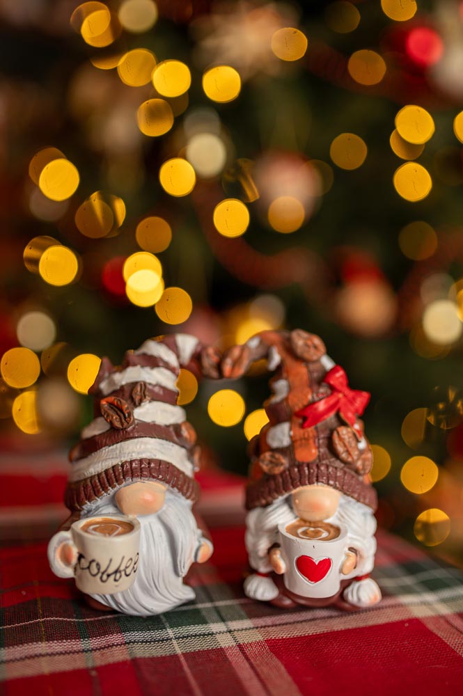 Figurki Gnom z Kawą