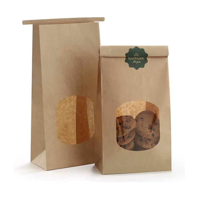 Torba Papierowa z Okienkiem 20szt