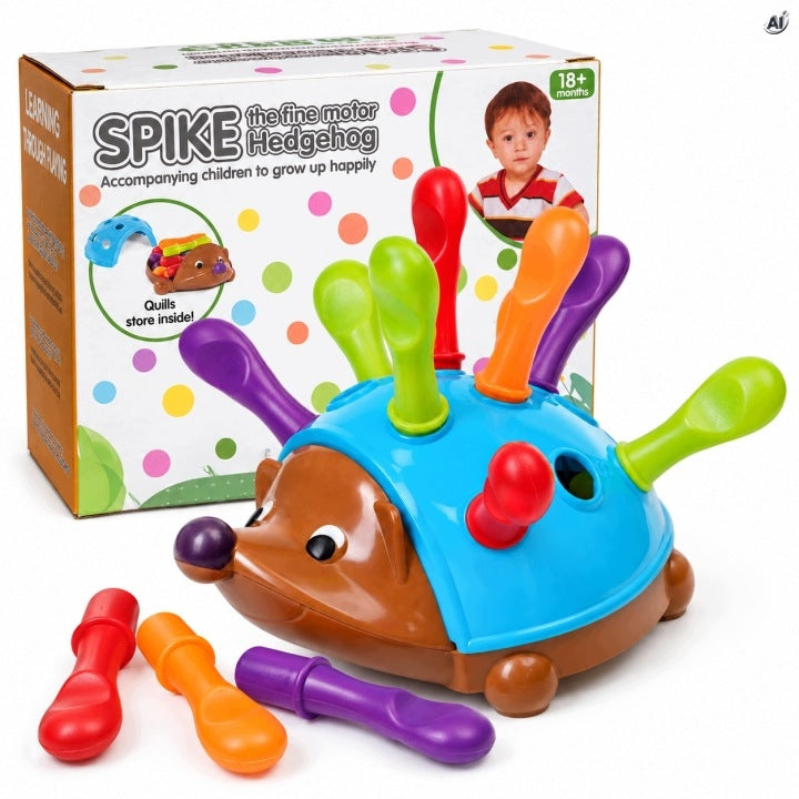 Jeżyk sorter Montessori gra edukacyjna dla dzieci