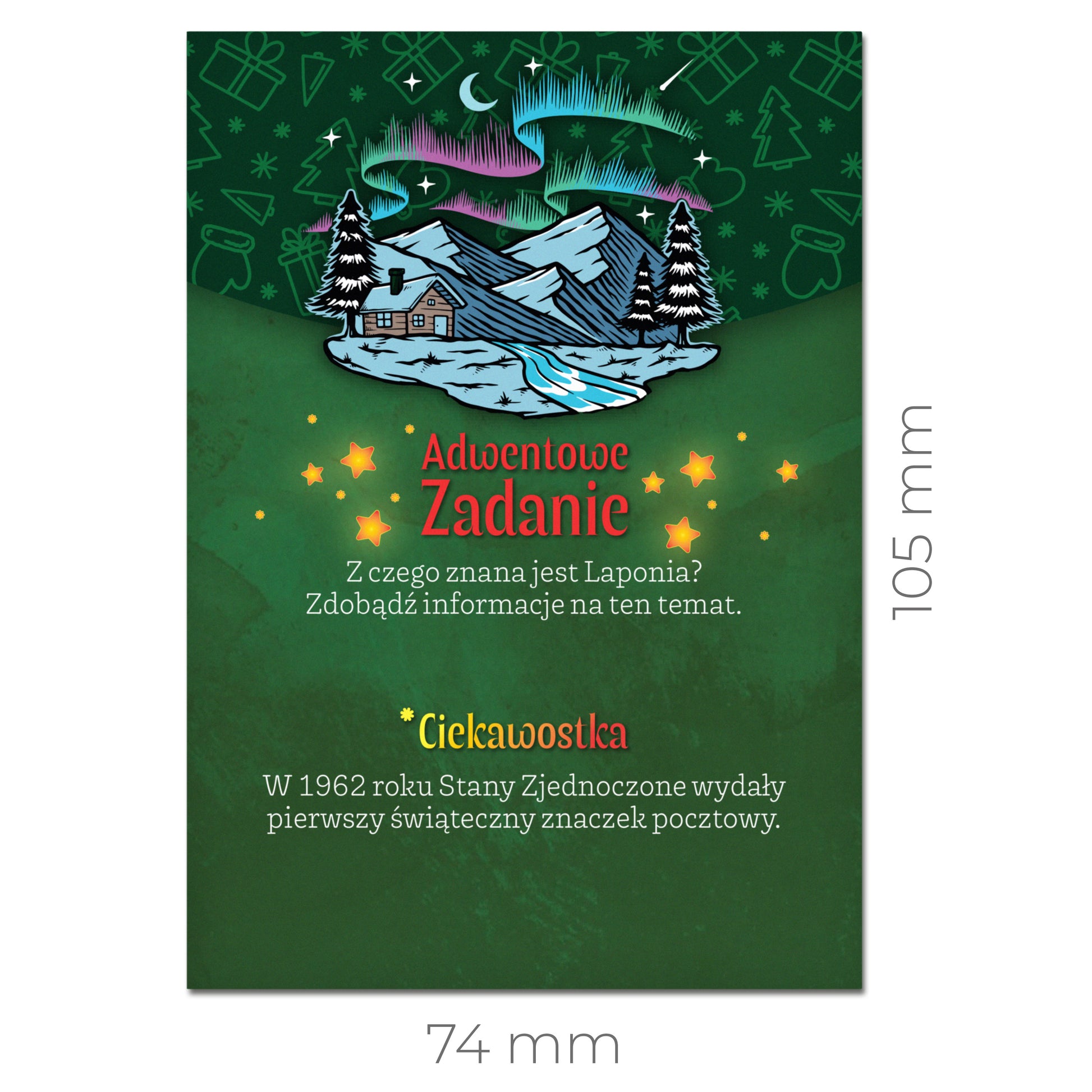 Kalendarz adwentowy zadania ciekawostki