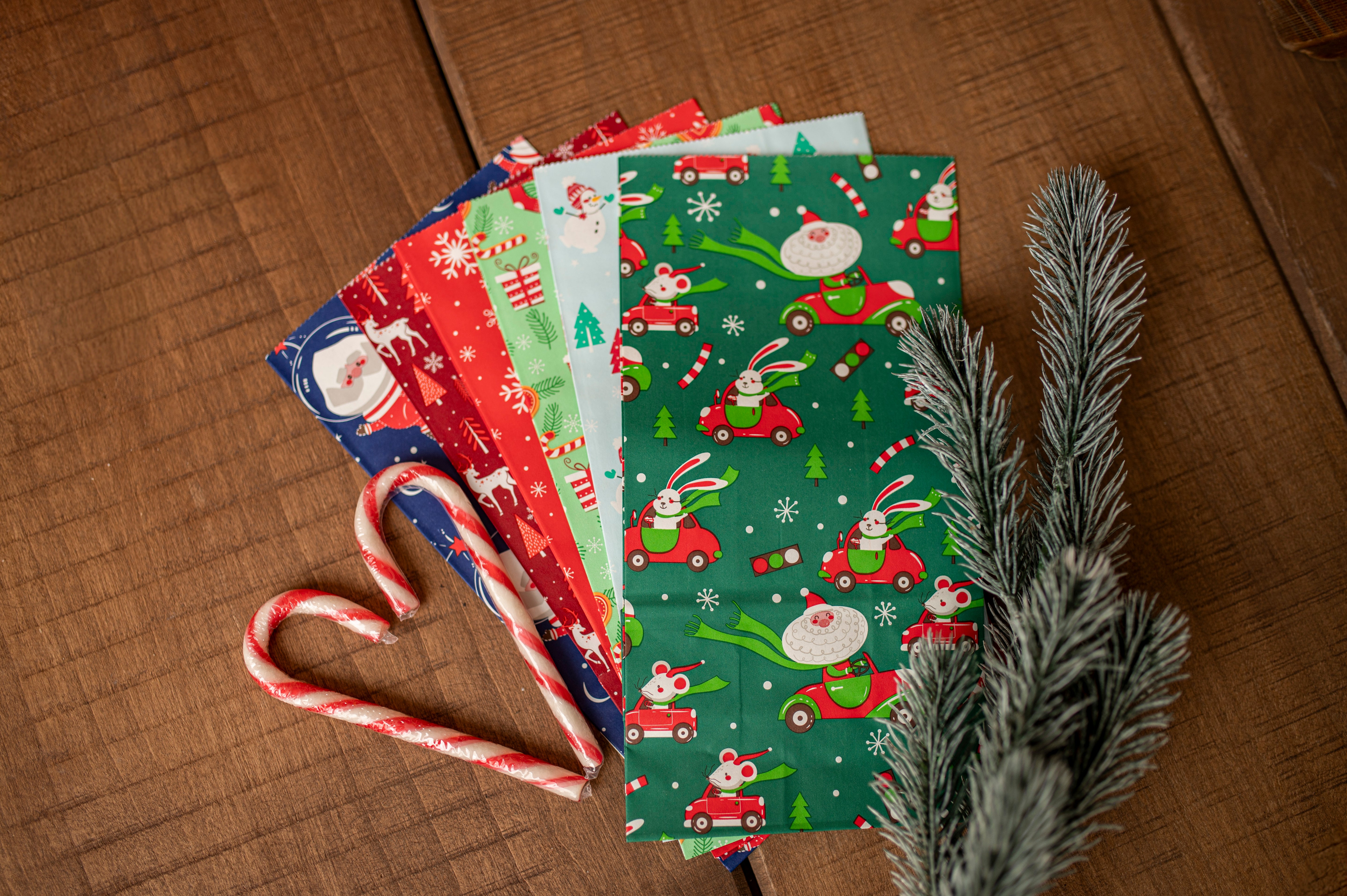 Kalendarz Adwentowy Zestaw Torebek z Akcesoriami