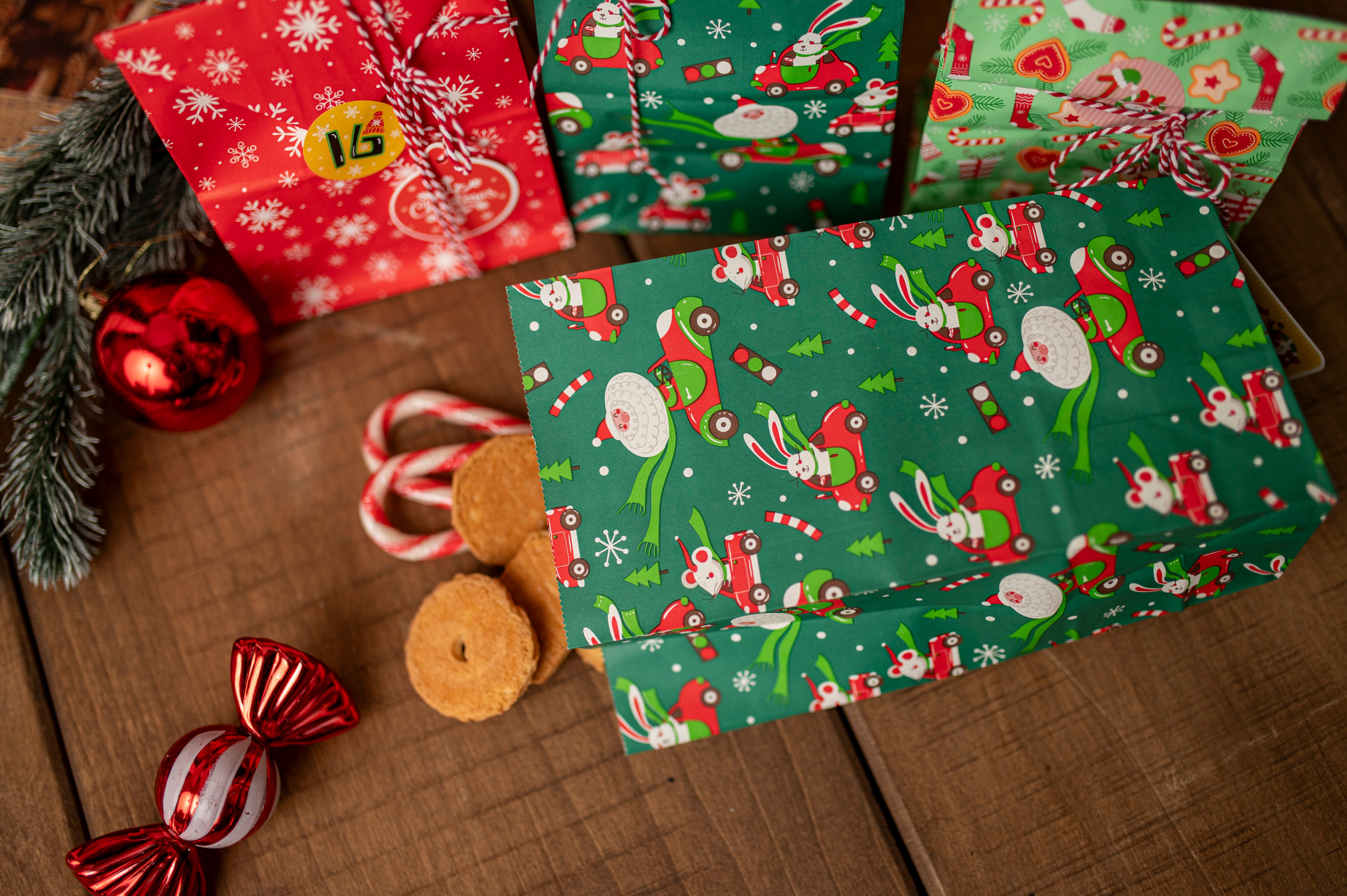 Kalendarz Adwentowy Zestaw Torebek z Akcesoriami