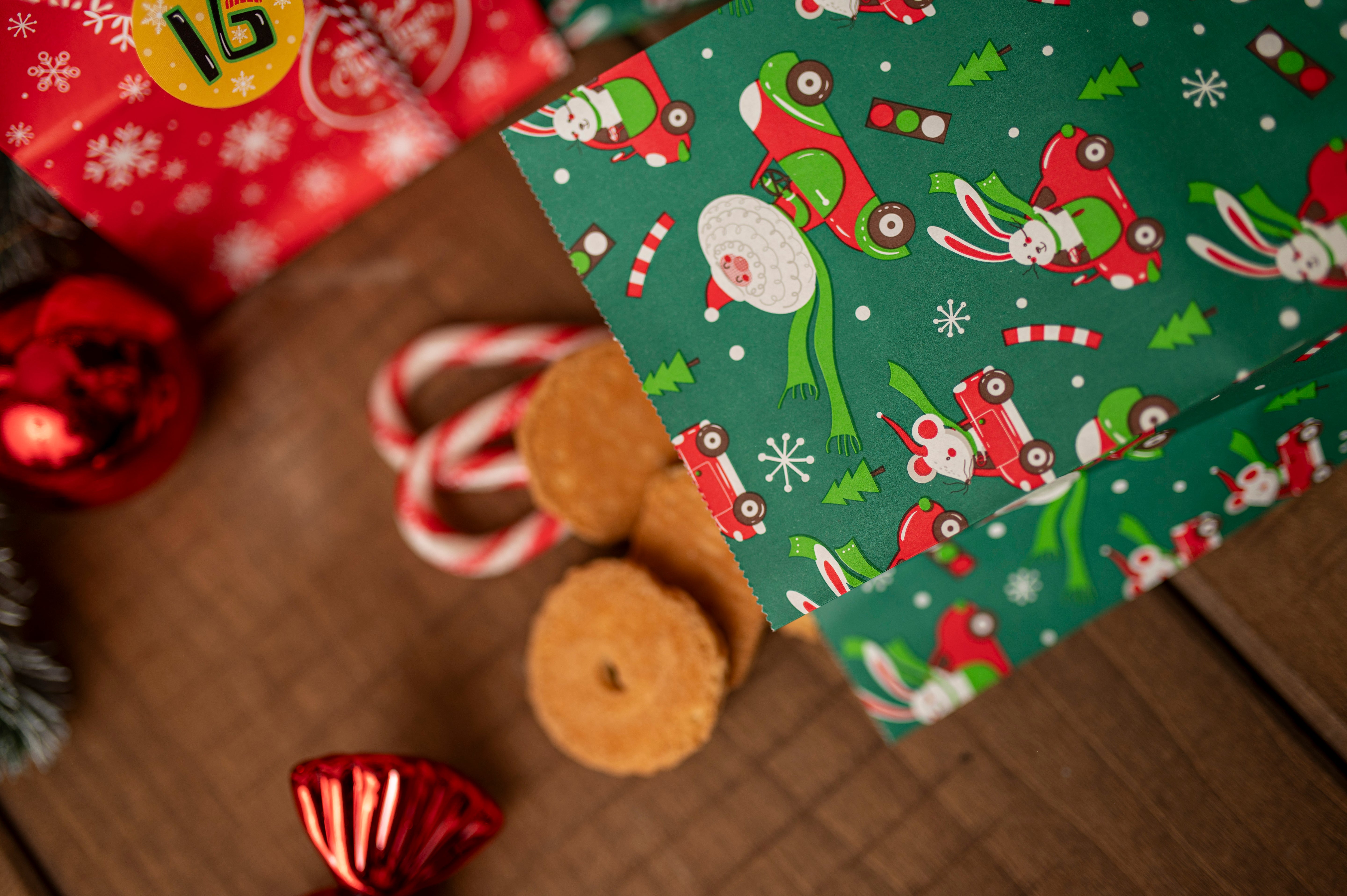 Kalendarz Adwentowy Zestaw Torebek z Akcesoriami