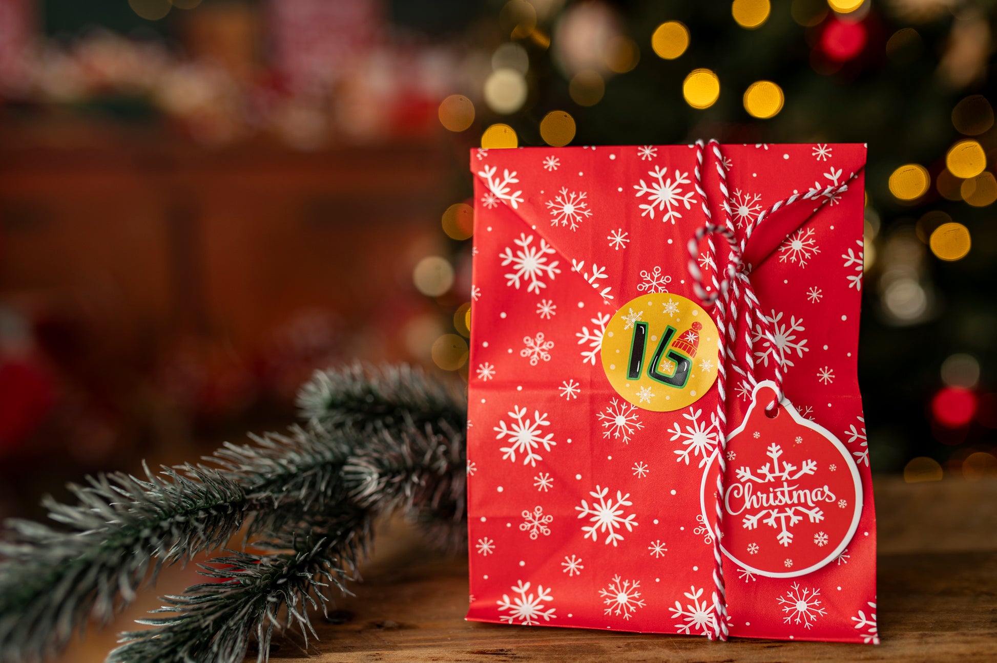 Kalendarz Adwentowy Zestaw Torebek z Akcesoriami