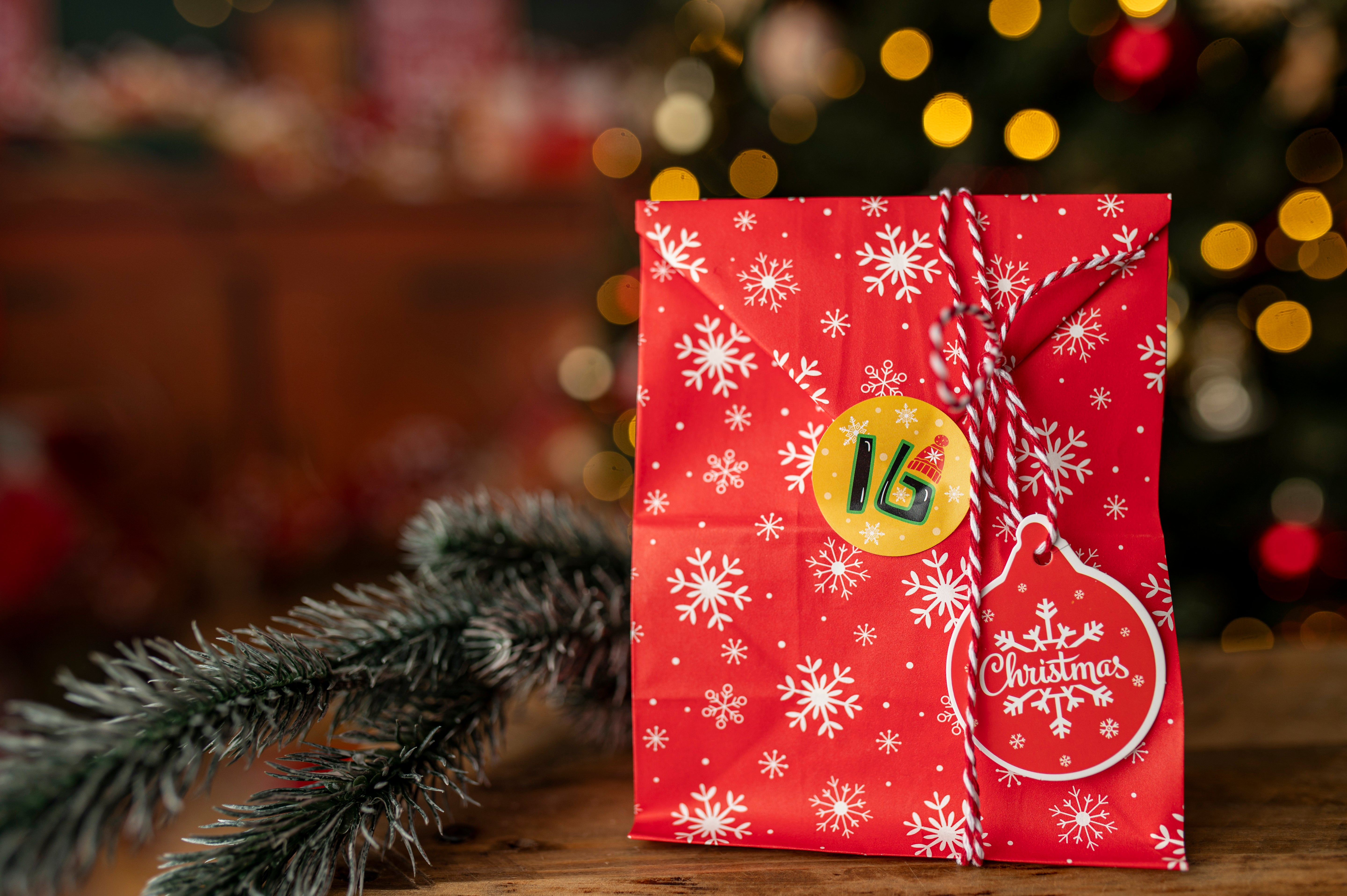 Kalendarz Adwentowy Zestaw Torebek z Akcesoriami