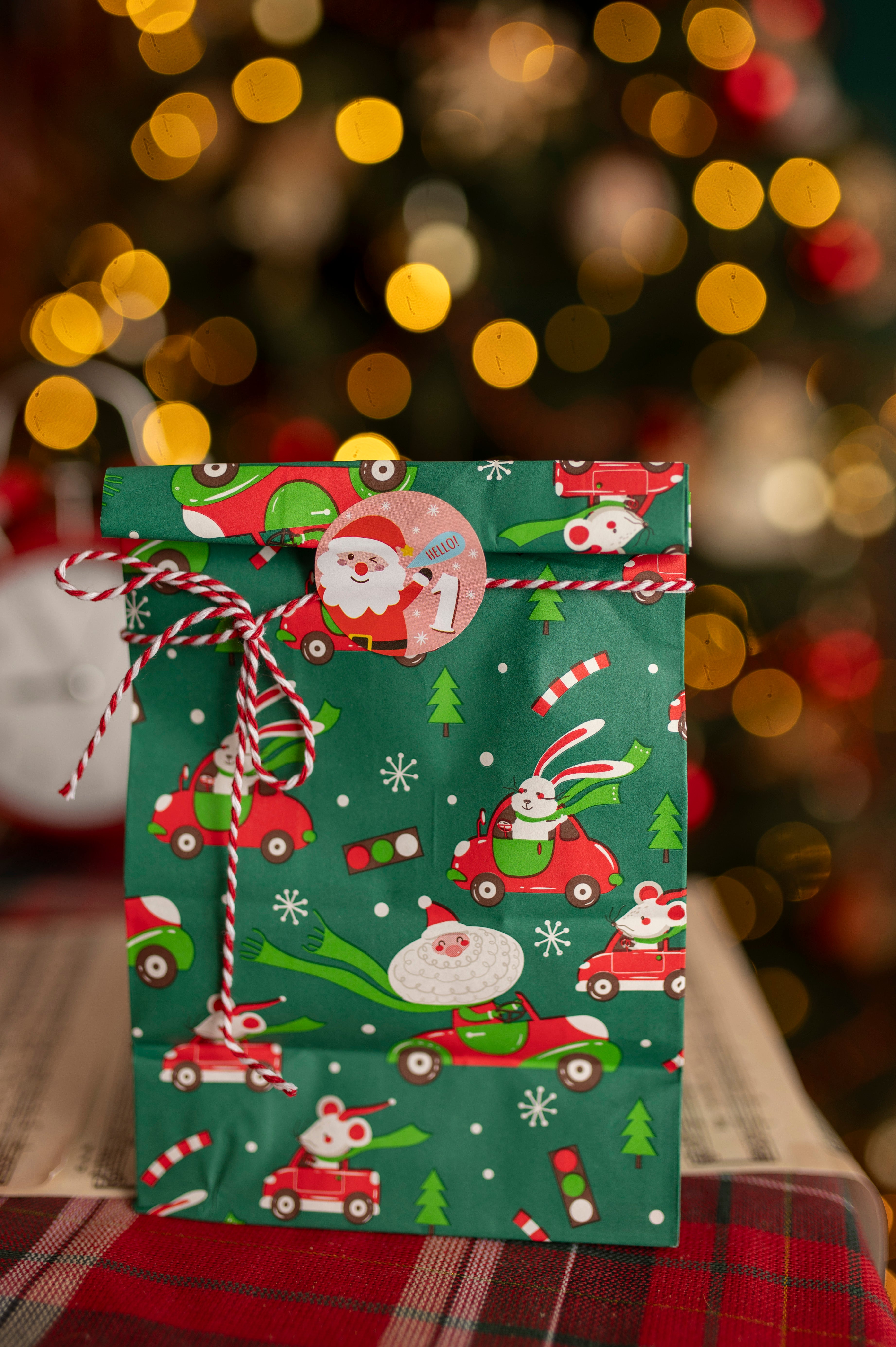 Kalendarz Adwentowy Zestaw Torebek z Akcesoriami