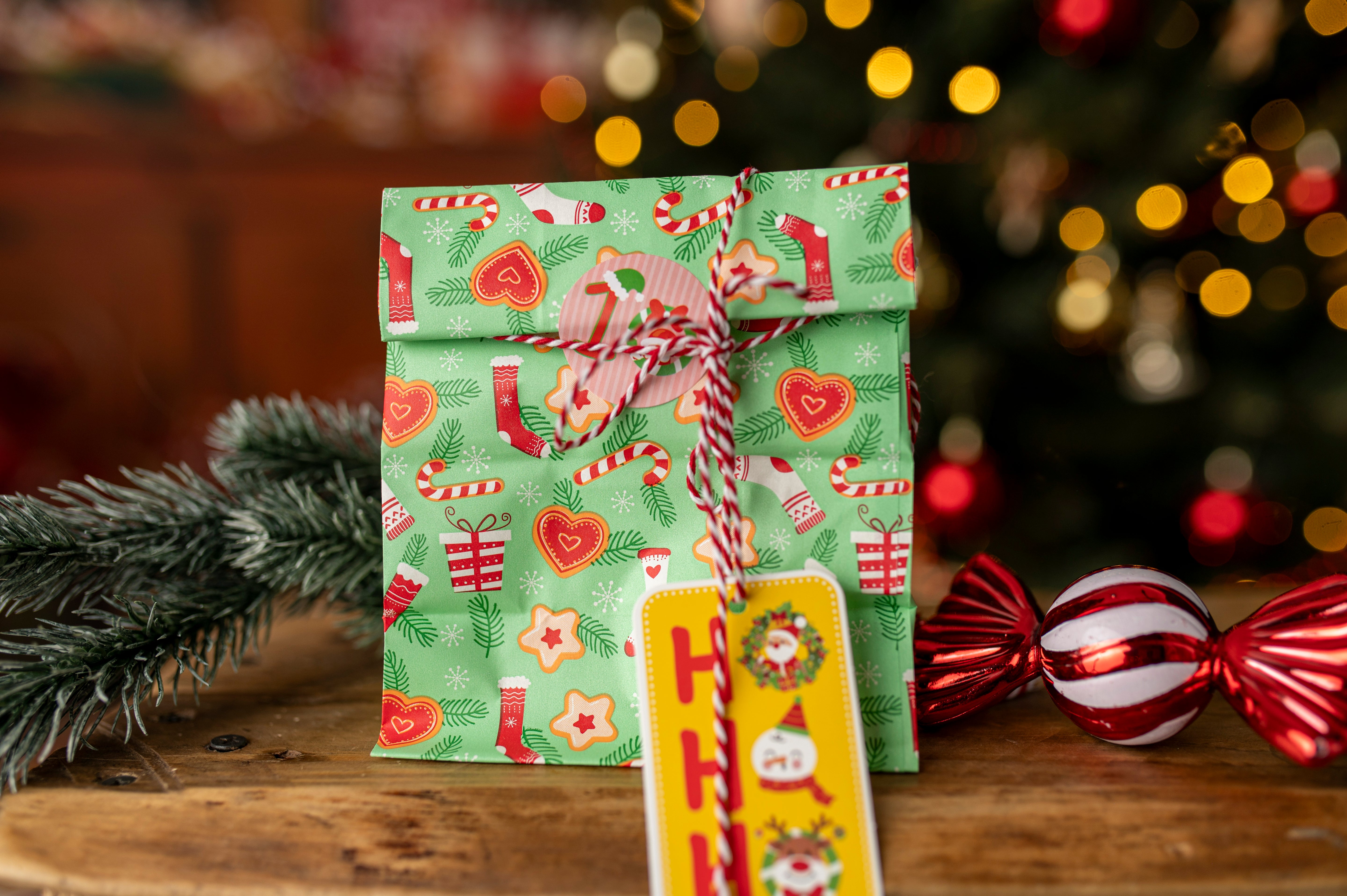 Kalendarz Adwentowy Zestaw Torebek z Akcesoriami