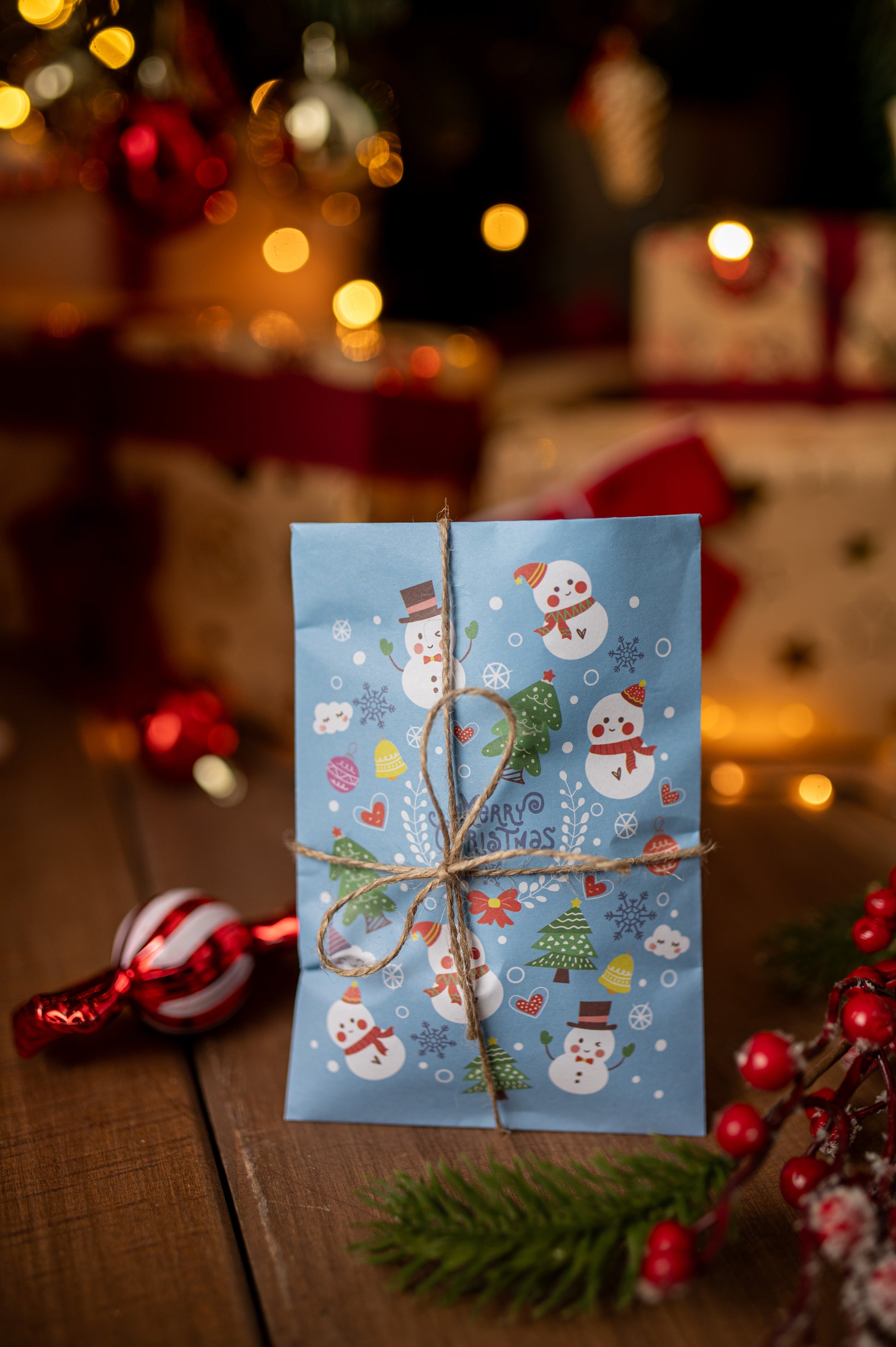 Kalendarz Adwentowy Zestaw Torebek z Akcesoriami