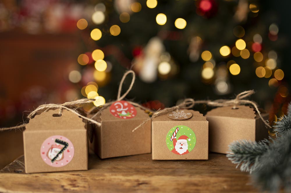 Kalendarz Adwentowy Zestaw Torebek z Akcesoriami