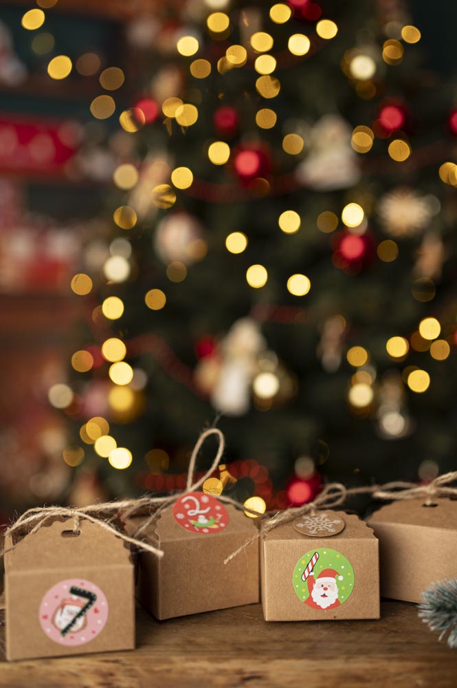 Kalendarz Adwentowy Zestaw Torebek z Akcesoriami