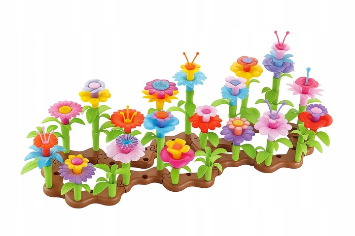 Klocki Konstrukcyjne Kreatywny Ogród Kwiatowy