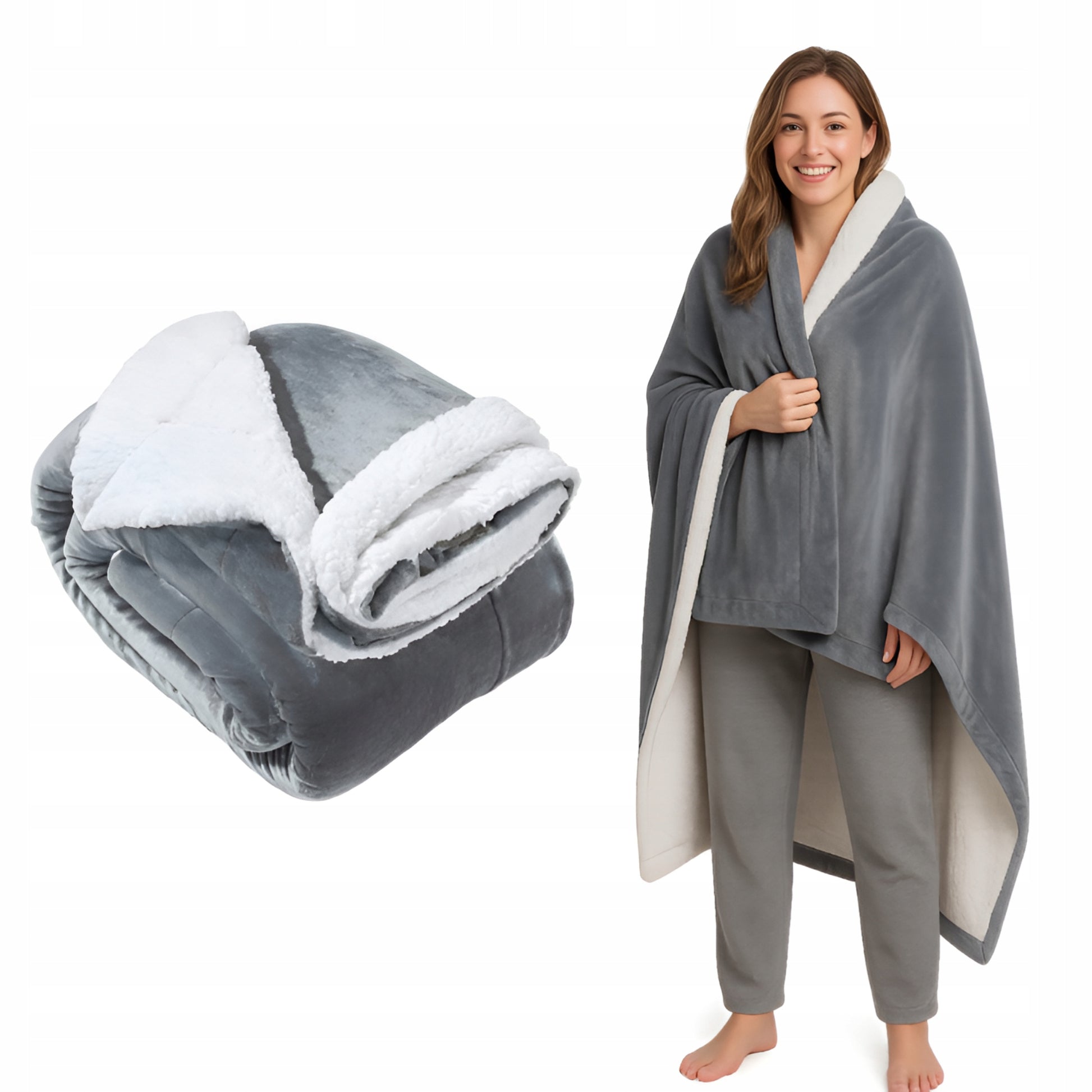 Koc Dwustronny Barenek Polarowy