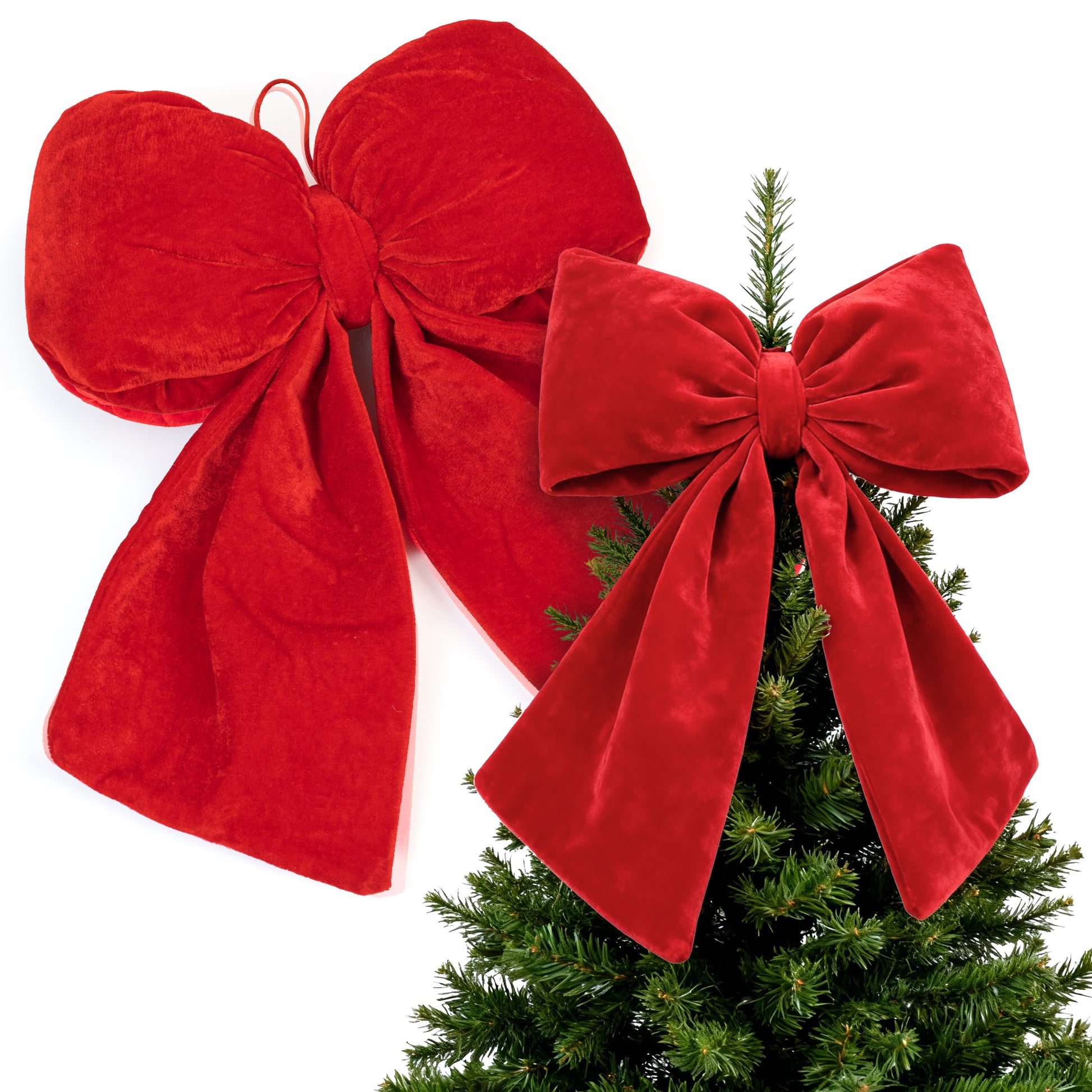 Kokarda Na Choinkę Czerwona