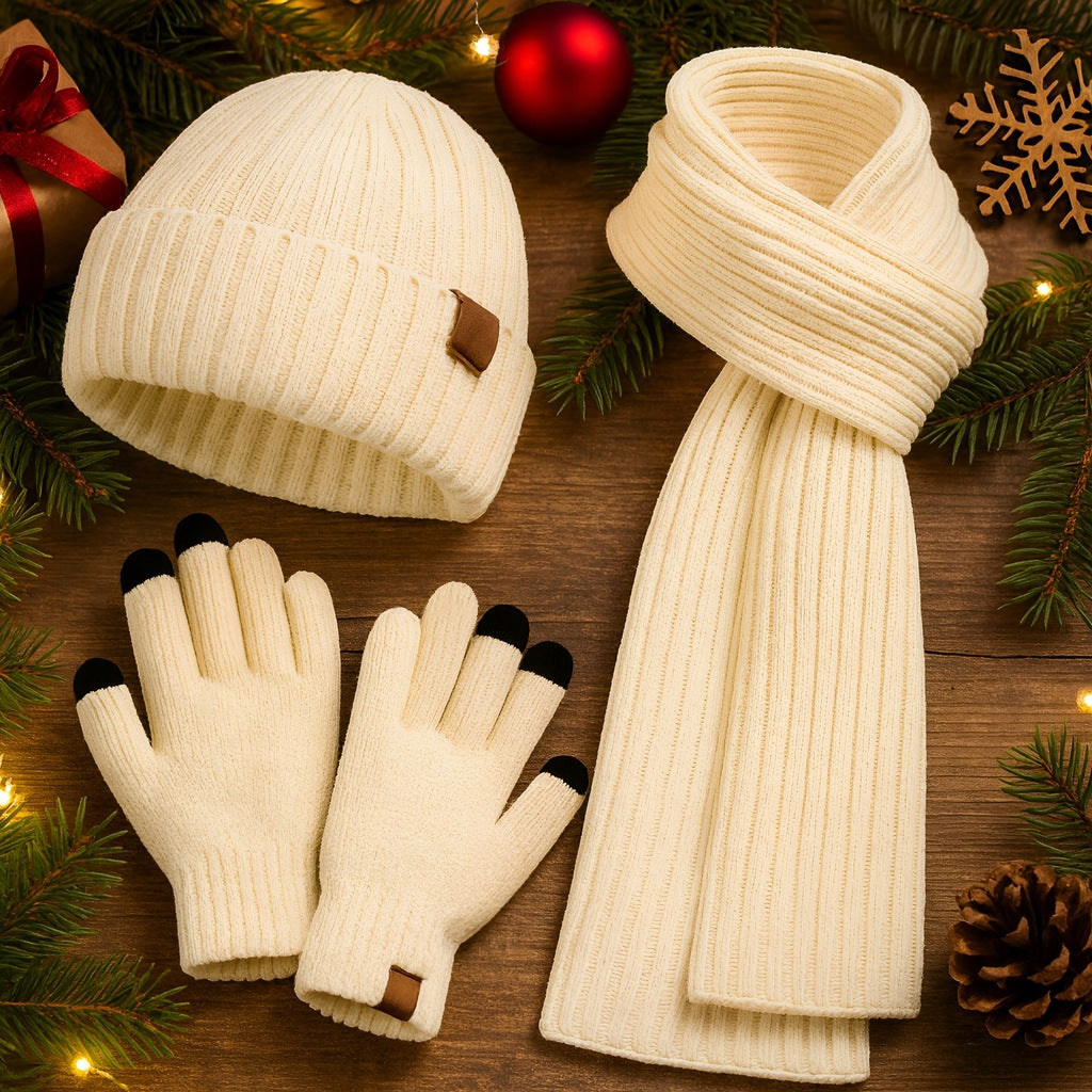 Komplet Czapka Szalik Rękawiczki