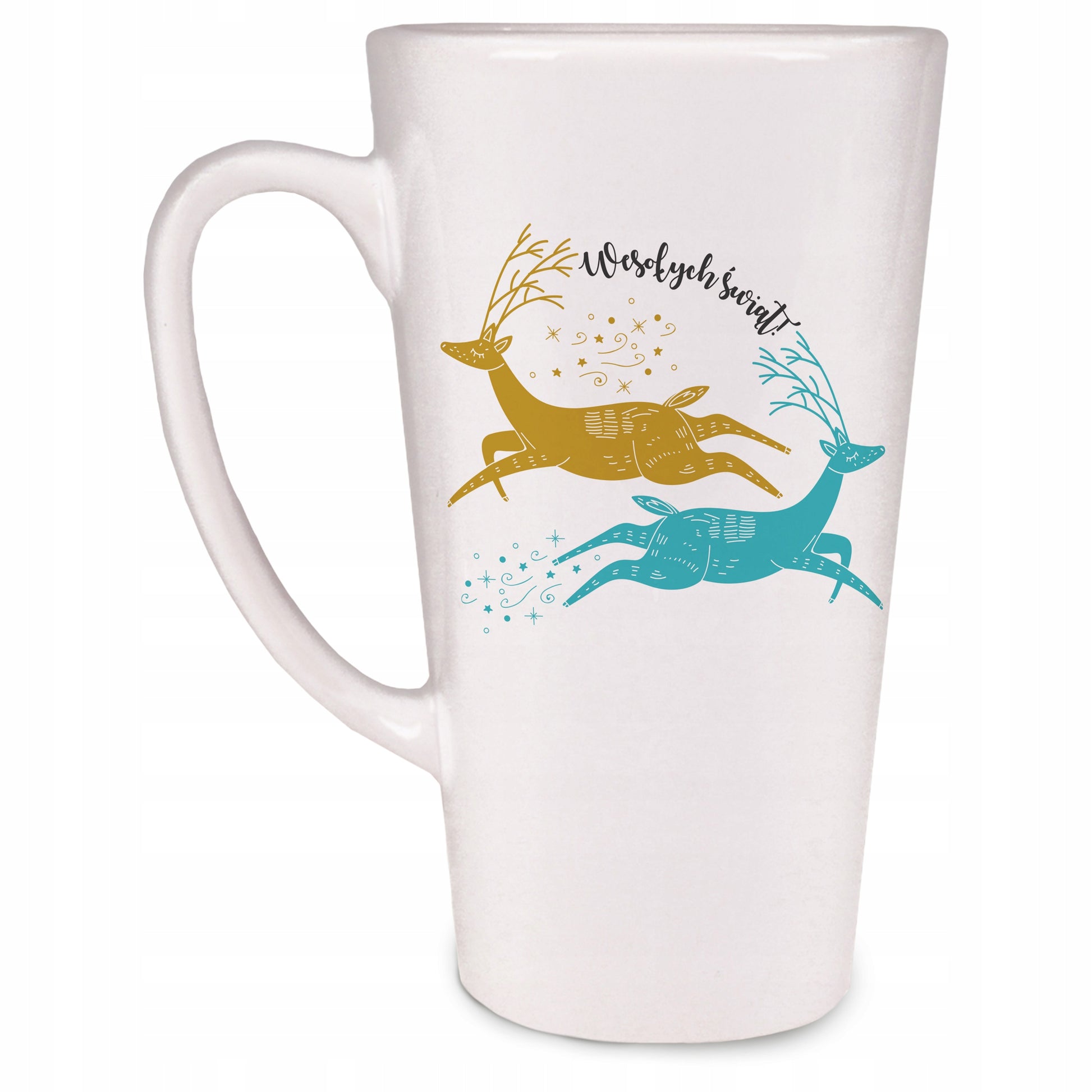 Kubek Świąteczny Renifery 450ml