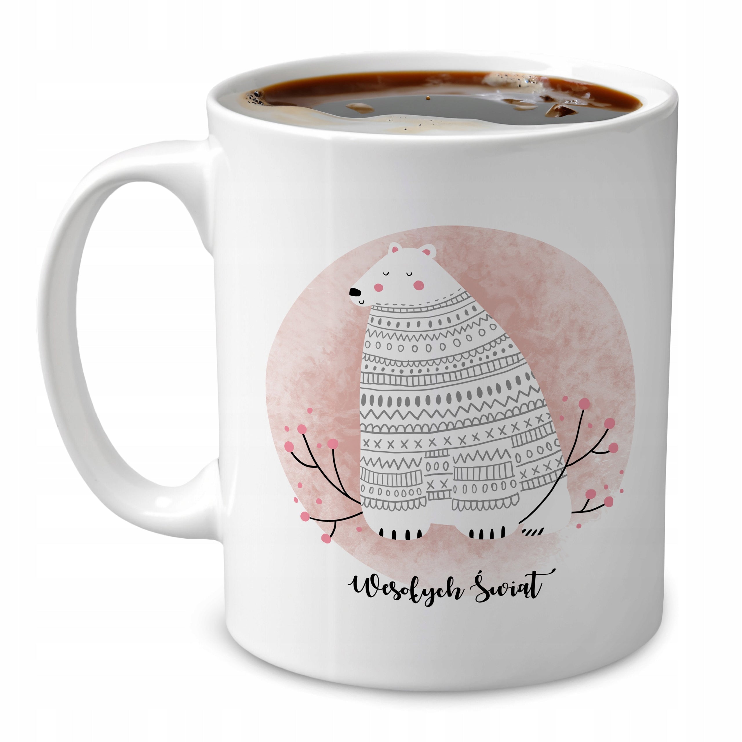 Kubek Świąteczny Wesołych Świąt Miś