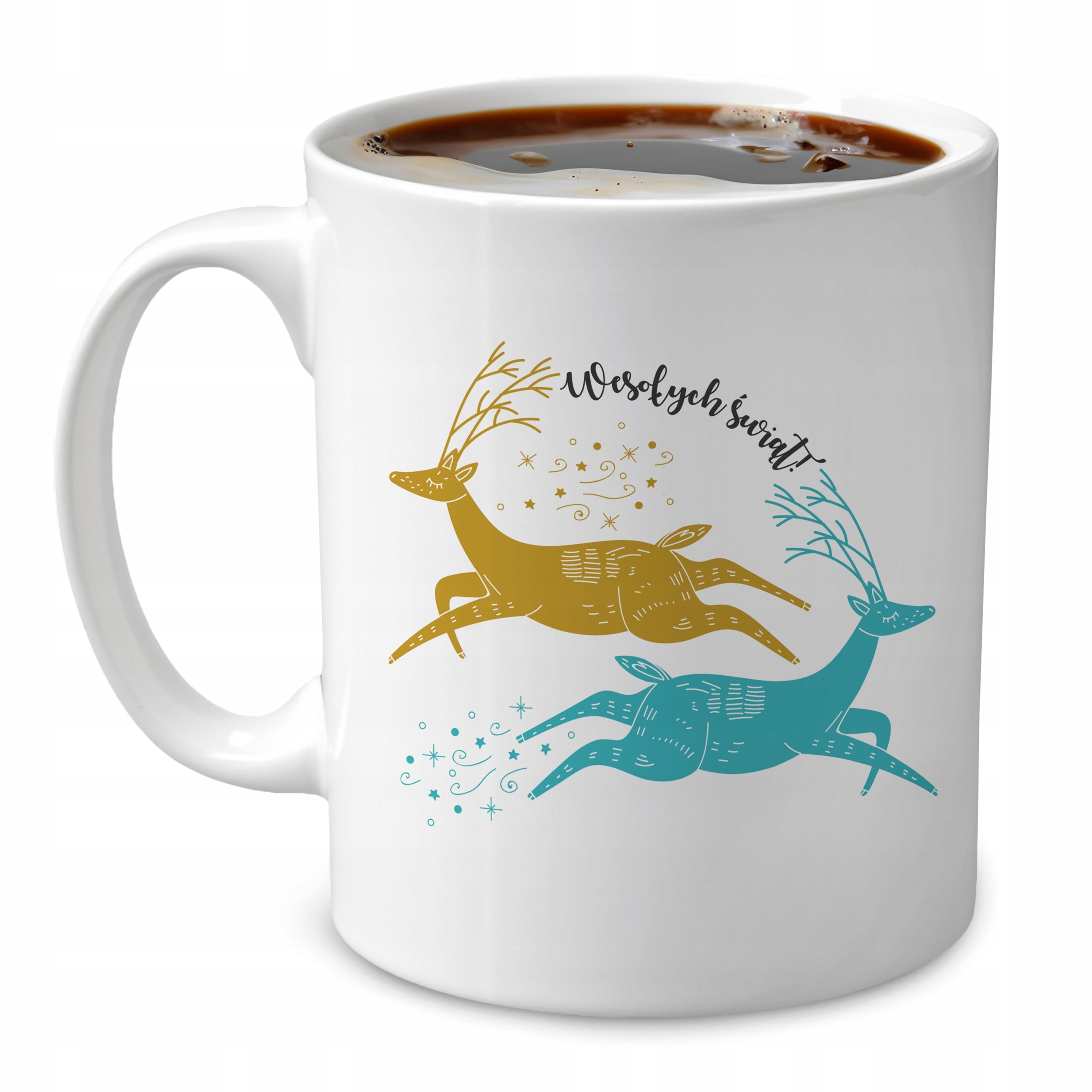 Kubek Świąteczny Renifery 330ml