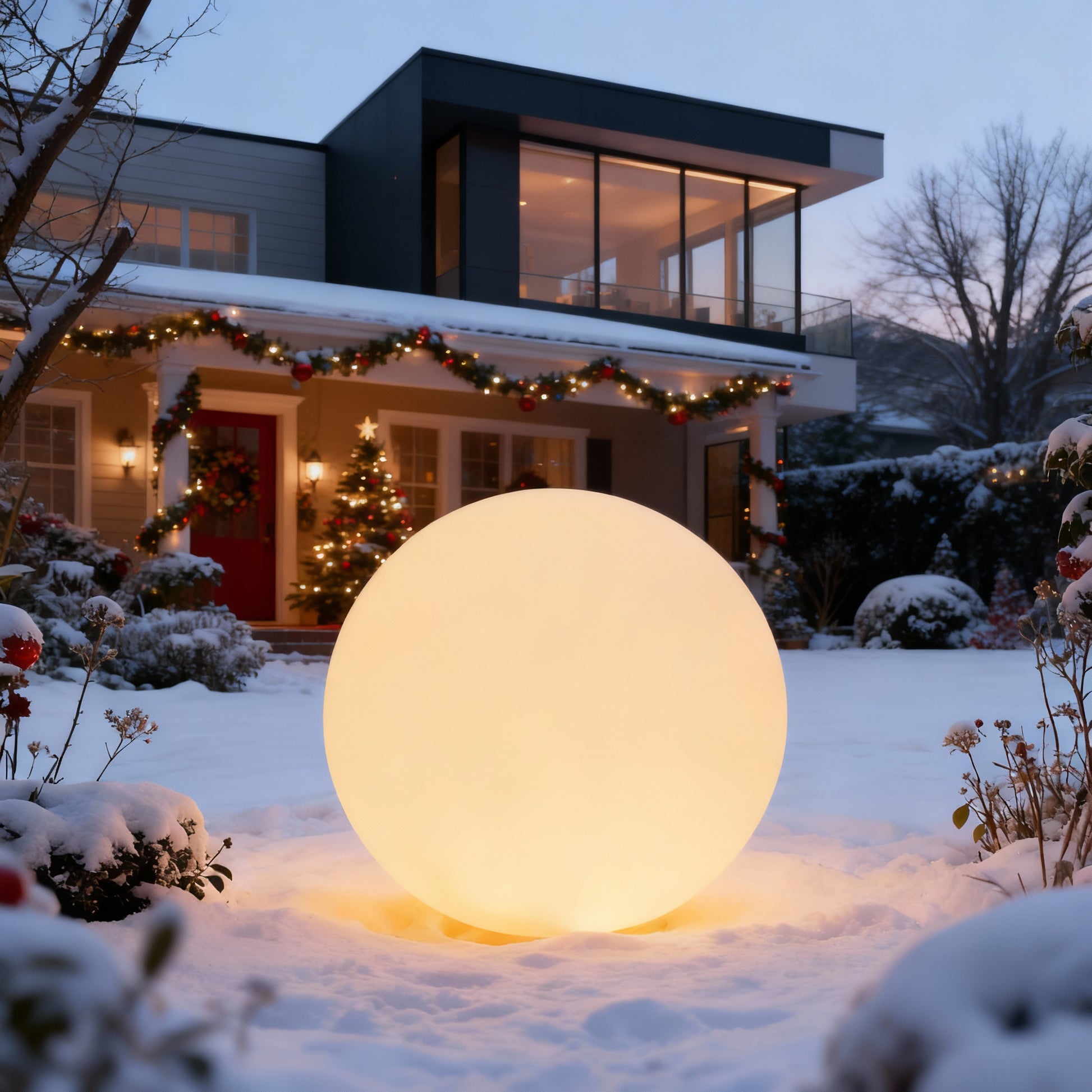 Kula Led 50cm Lampa do Ogrodu