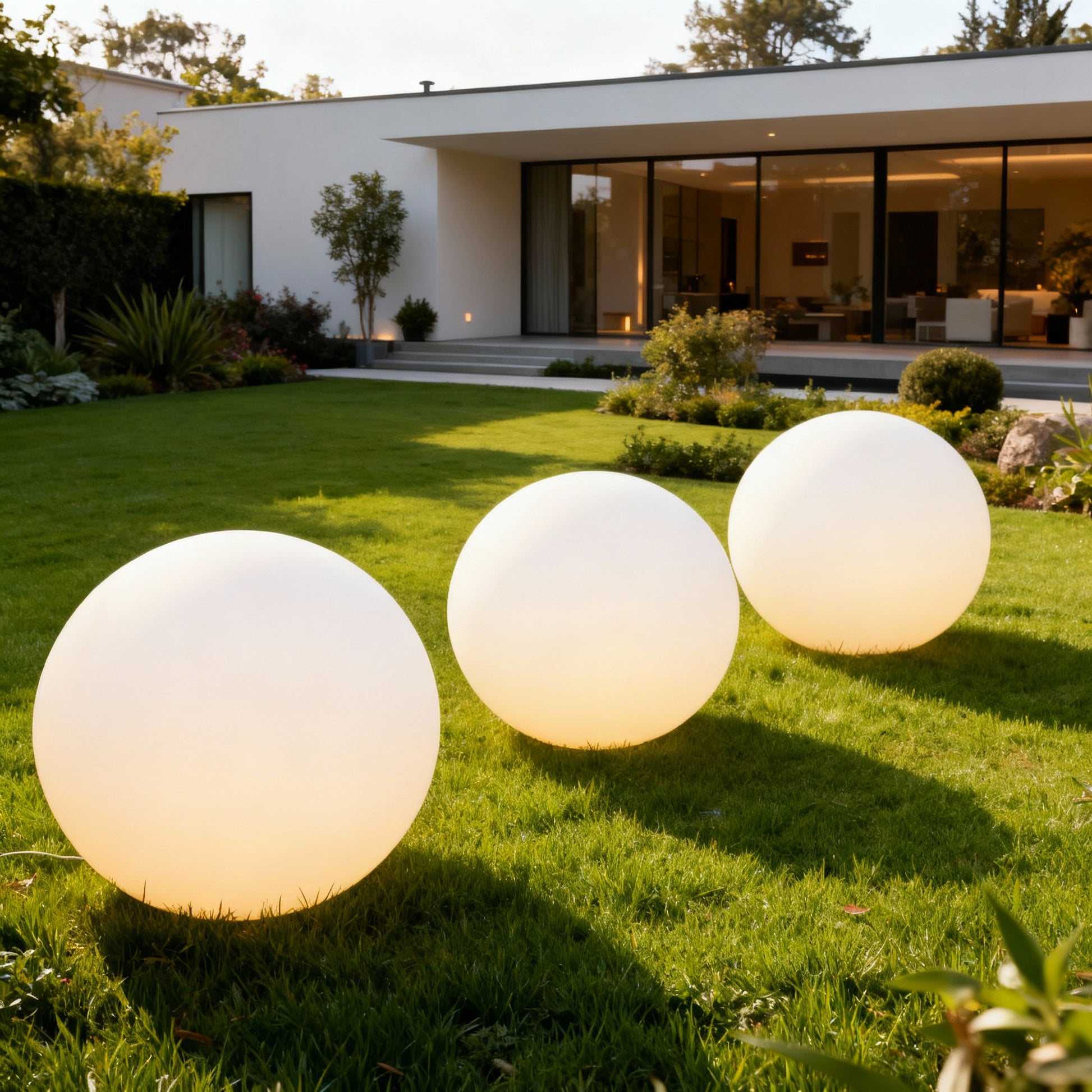 Kula Led 50cm Lampa do Ogrodu