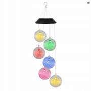 Lampa Solarna Wisząca Kule LED