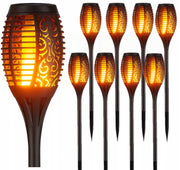 Lampki Solarne Led Pochodnie 6szt