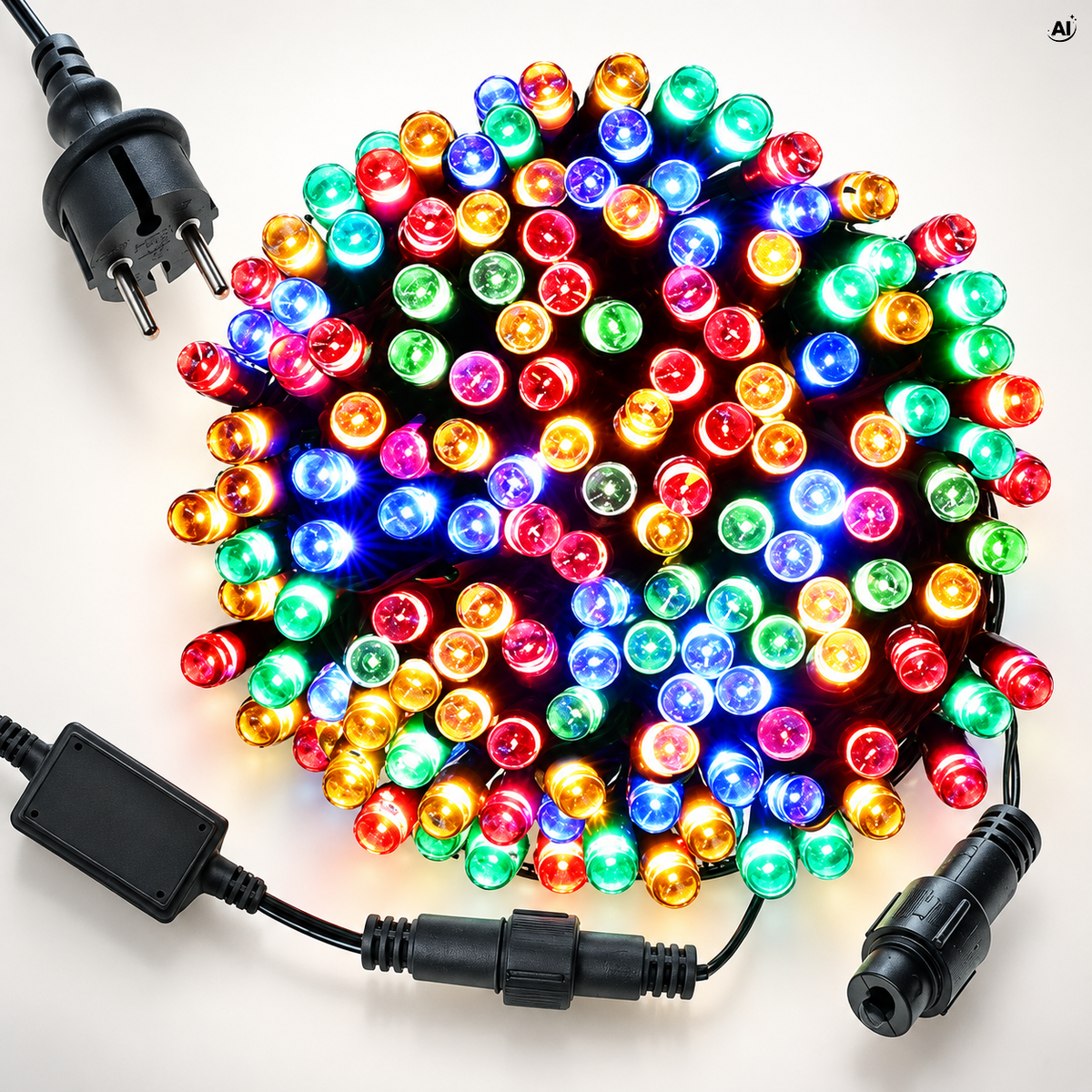 Lampki Choinkowe wewnętrzne 500LED Kolorowe