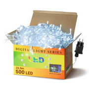 Światełka Sople LED 500 – 23 m, biały zimny