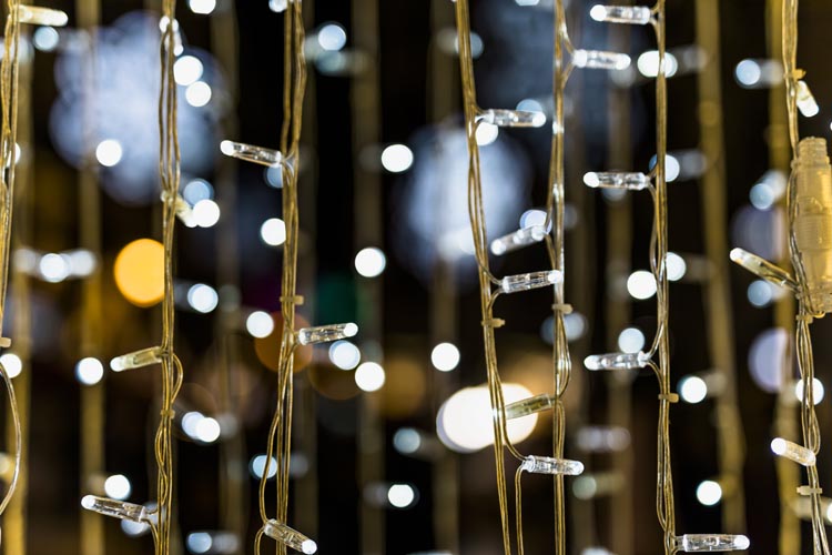 Światełka Sople LED 500 – 23 m, biały zimny