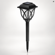 Lampki solarne LED do ogrodu, wbijane, zestaw 6 szt.