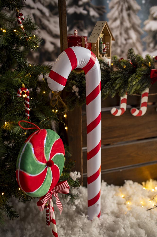 Ozdoby Świąteczne Dmuchane Laski