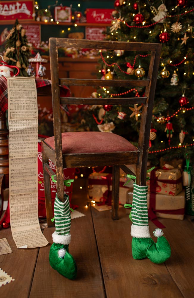 Świąteczne Etui Skarpetki na Nogi