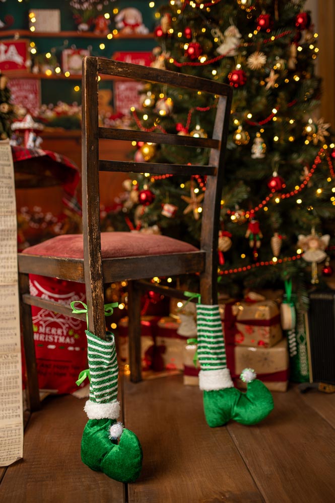 Świąteczne Etui Skarpetki na Nogi