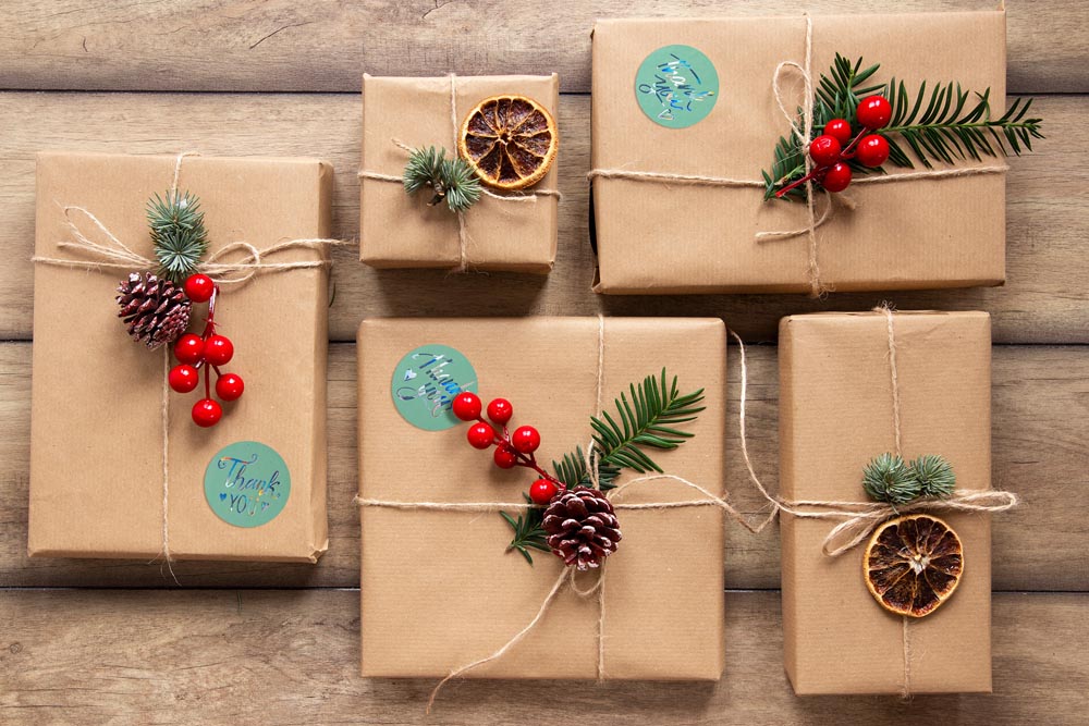 Naklejki Thank You Miętowa 500szt.