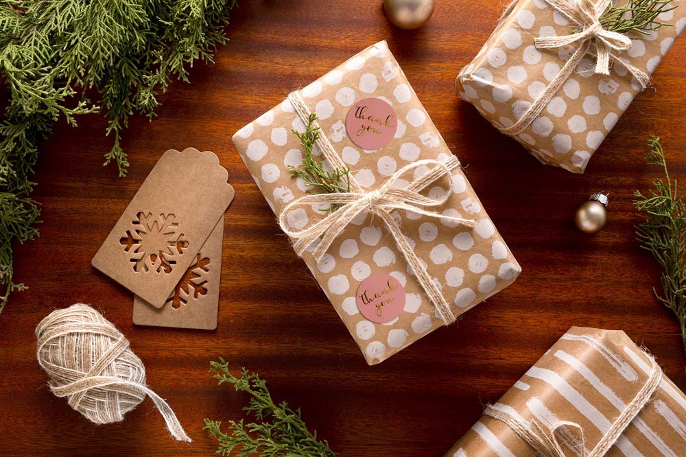 Naklejki Thank You Różowe 500szt.