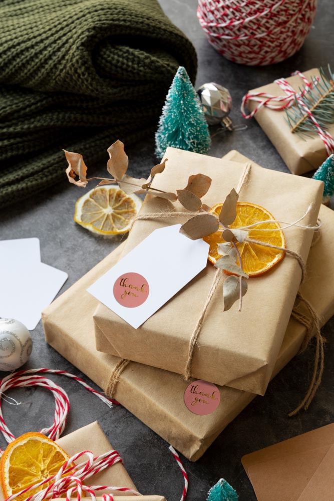 Naklejki Thank You Różowe 500szt.