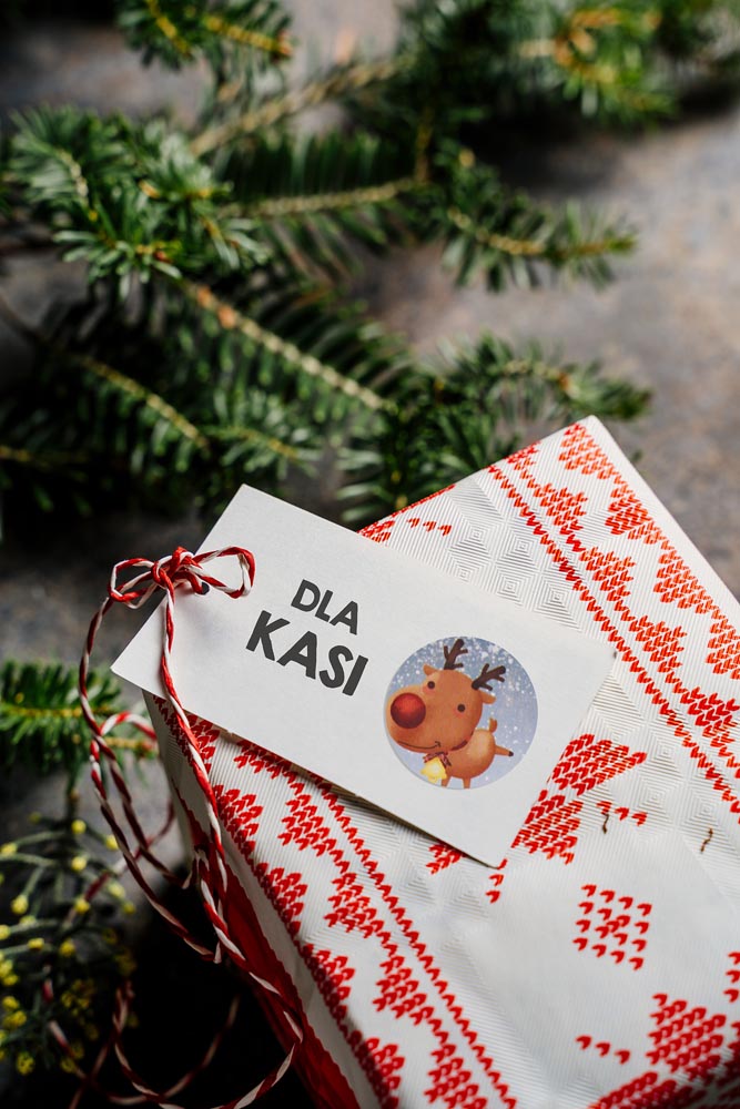 Naklejki Świąteczne Rolka