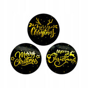 Naklejki Merry Christmas Czarne