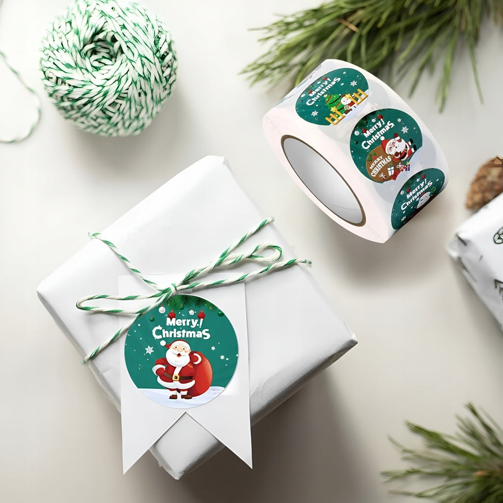 Naklejki Świąteczne 500szt