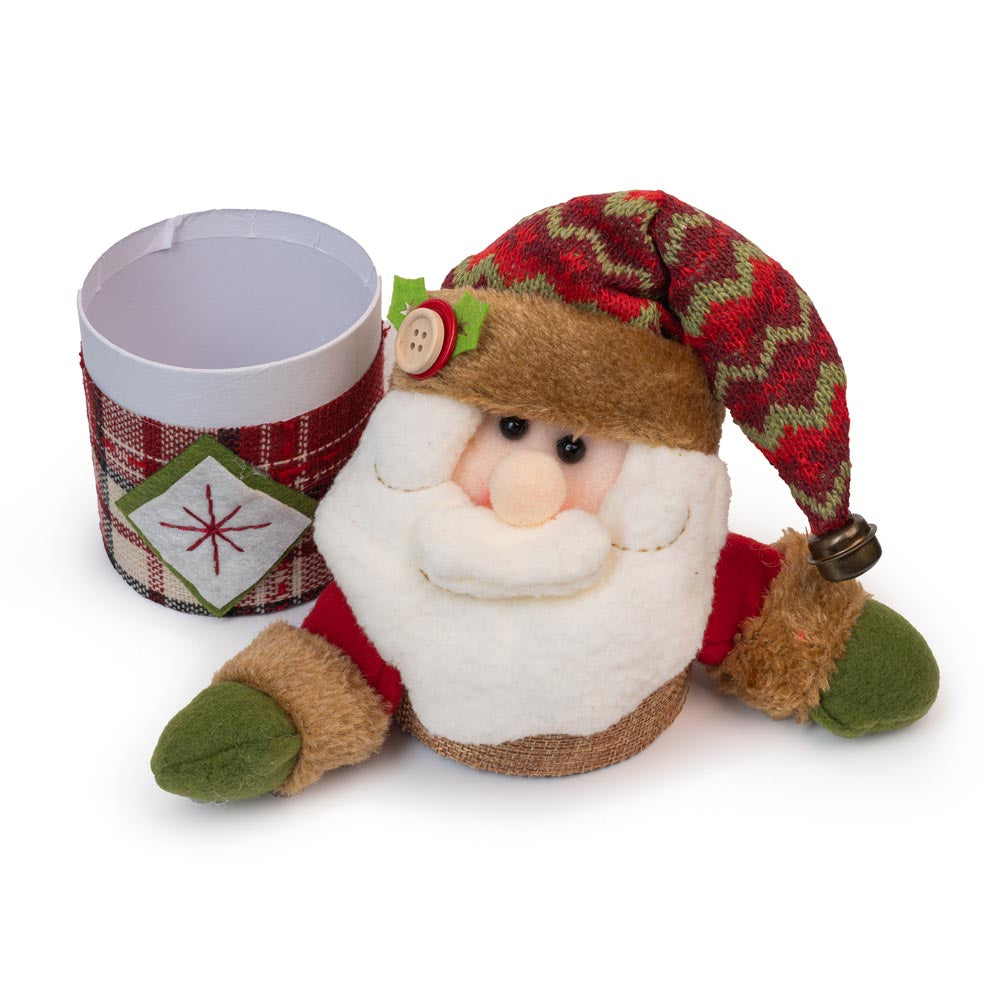 Opakowanie Świąteczne Maskotka Mikołaj