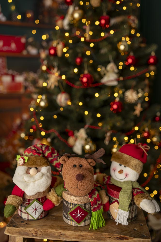 Opakowanie Świąteczne Maskotka Mikołaj