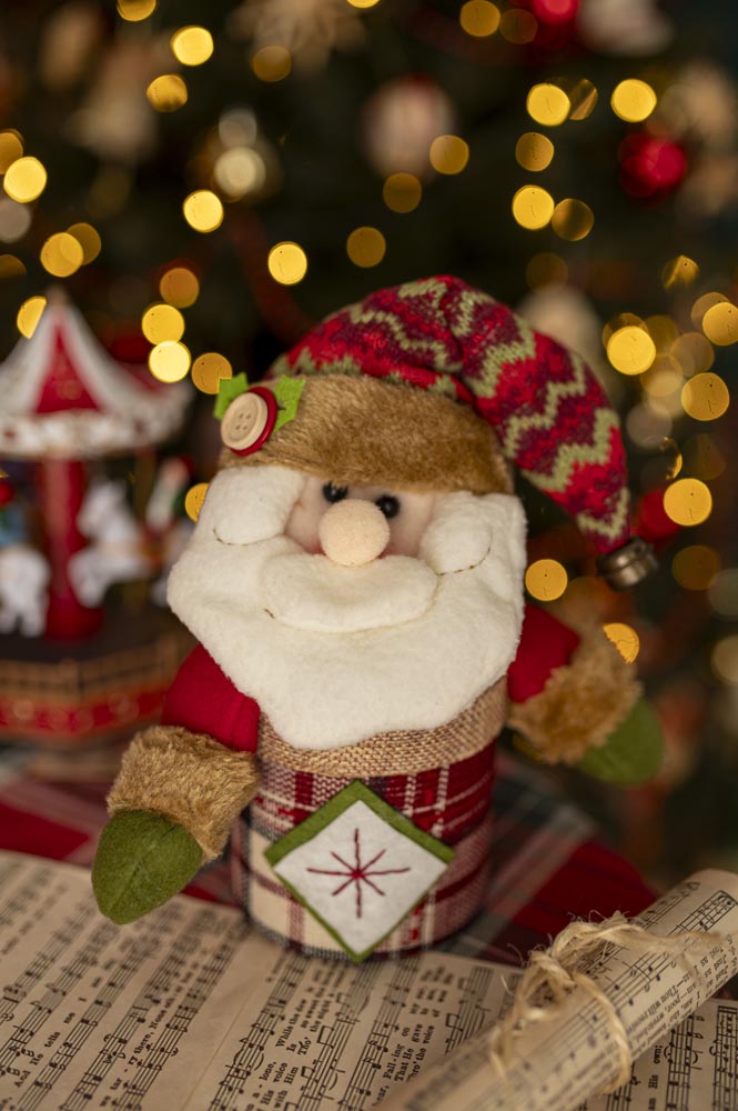 Opakowanie Świąteczne Maskotka Mikołaj