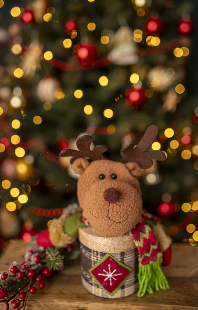 Opakowanie Świąteczne Maskotka Renifer