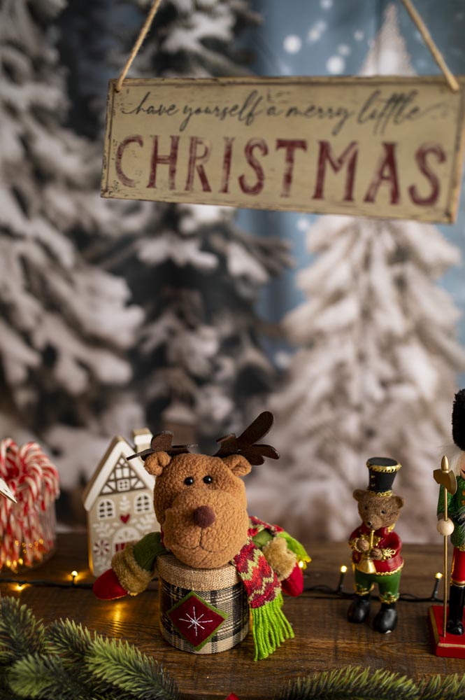 Opakowanie Świąteczne Maskotka Renifer