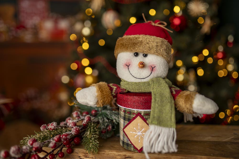 Opakowanie Świąteczne Maskotka Bałwan