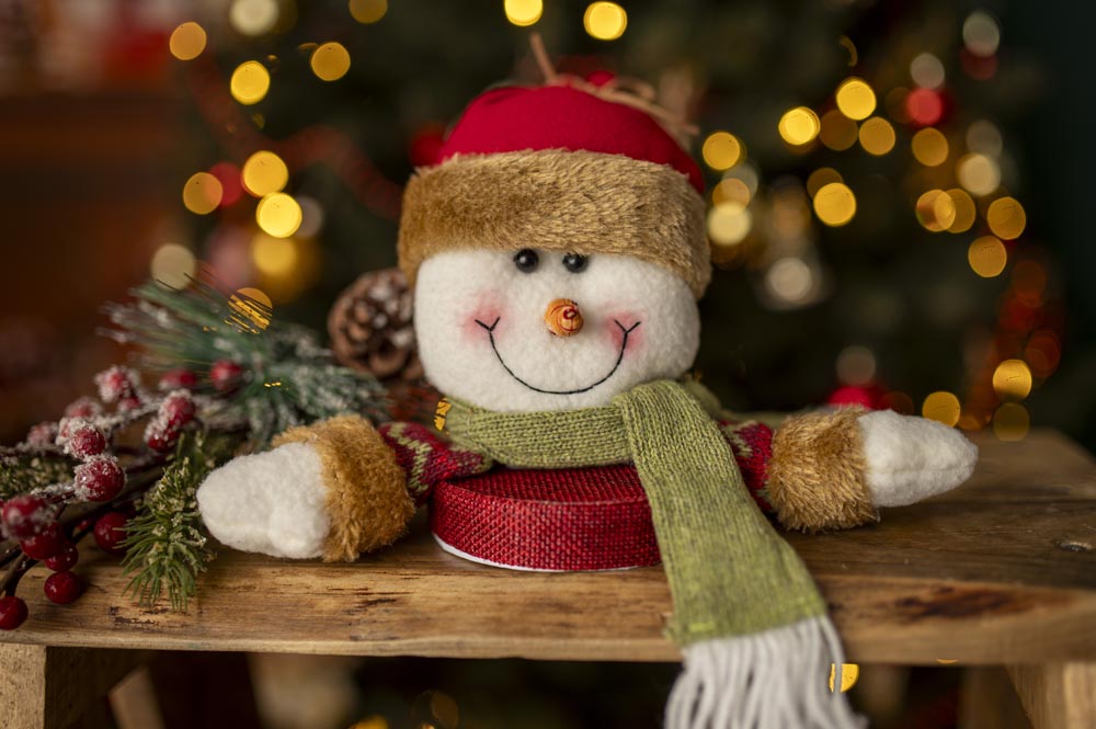 Opakowanie Świąteczne Maskotka Bałwan