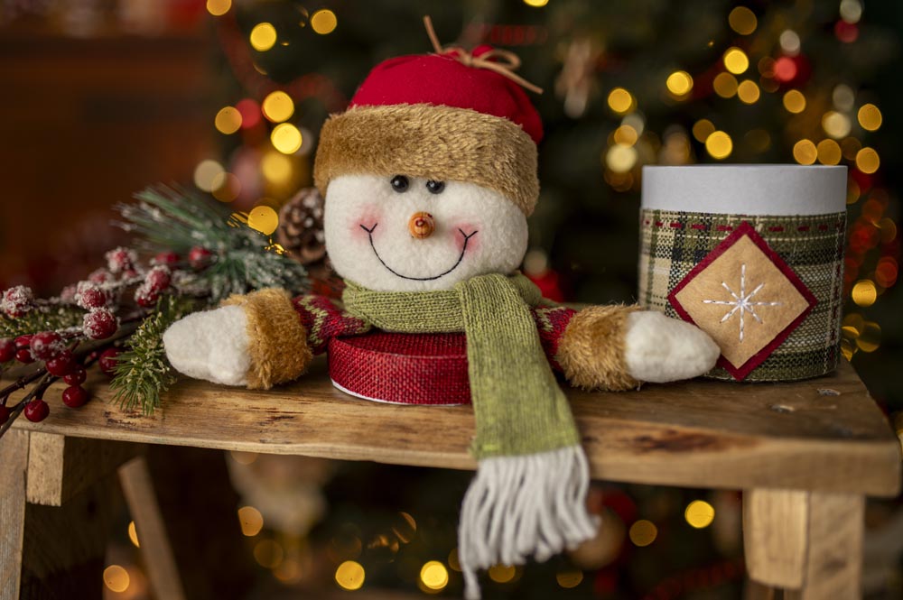 Opakowanie Świąteczne Maskotka Bałwan