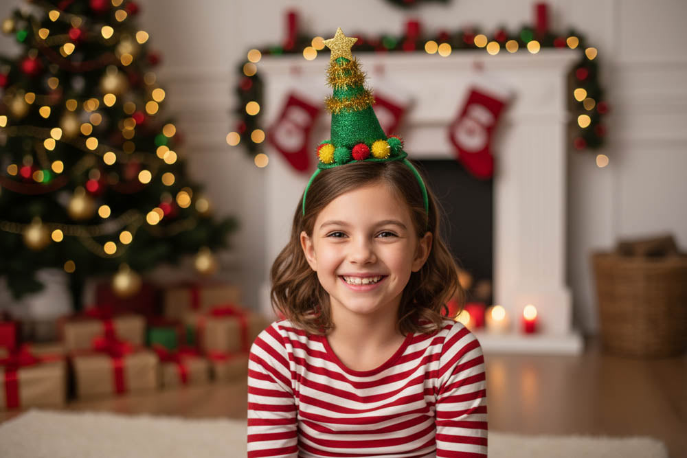 Świąteczna Opaska Choinka